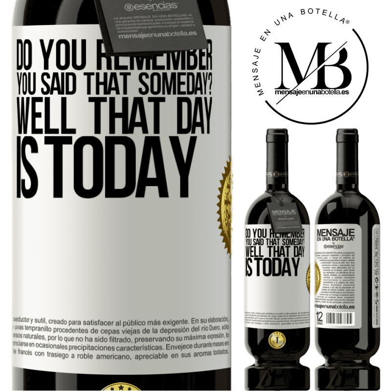 29,95 € Free Shipping | Red Wine Premium Edition MBS® Reserva Do you remember you said that someday? Well that day is today White Label. Customizable label Reserva 12 Months Harvest 2014 Tempranillo