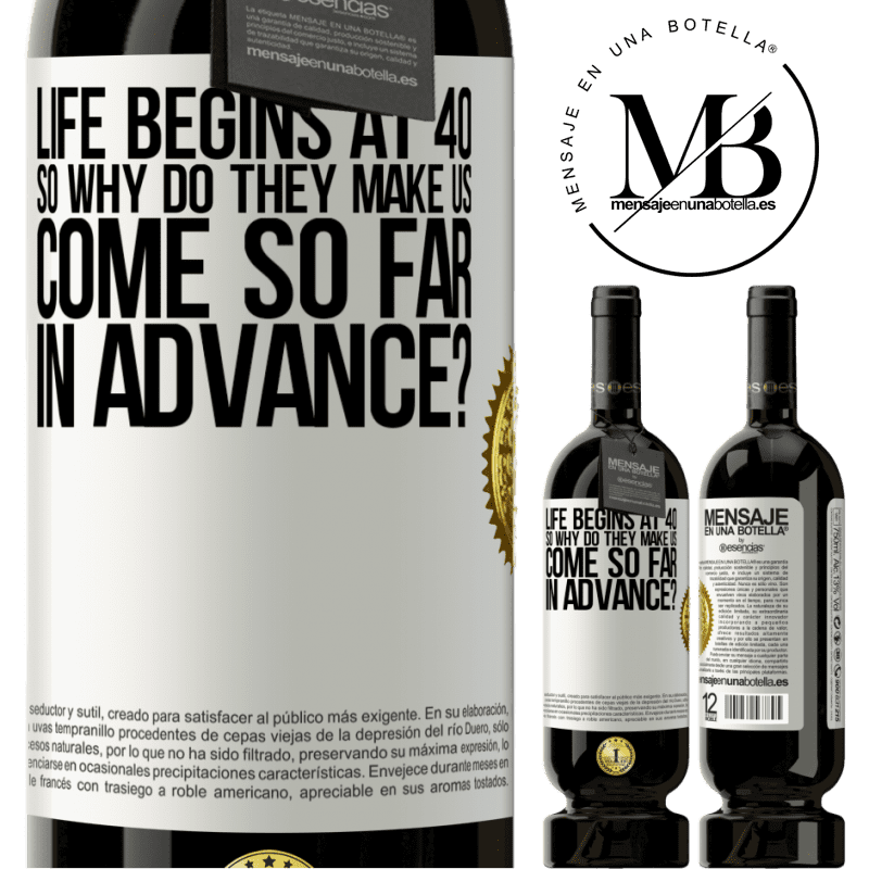 29,95 € Free Shipping | Red Wine Premium Edition MBS® Reserva Life begins at 40. So why do they make us come so far in advance? White Label. Customizable label Reserva 12 Months Harvest 2014 Tempranillo
