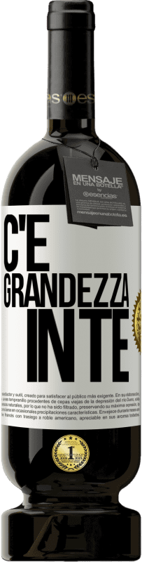 49,95 € Spedizione Gratuita | Vino rosso Edizione Premium MBS® Riserva C'è grandezza in te Etichetta Bianca. Etichetta personalizzabile Riserva 12 Mesi Raccogliere 2015 Tempranillo