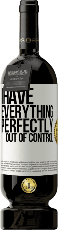 49,95 € | 赤ワイン プレミアム版 MBS® 予約する 私はすべてを完全に制御不能にしています ホワイトラベル. カスタマイズ可能なラベル 予約する 12 月 収穫 2016 Tempranillo