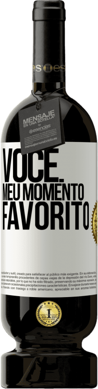 49,95 € Envio grátis | Vinho tinto Edição Premium MBS® Reserva Você. Meu momento favorito Etiqueta Branca. Etiqueta personalizável Reserva 12 Meses Colheita 2016 Tempranillo