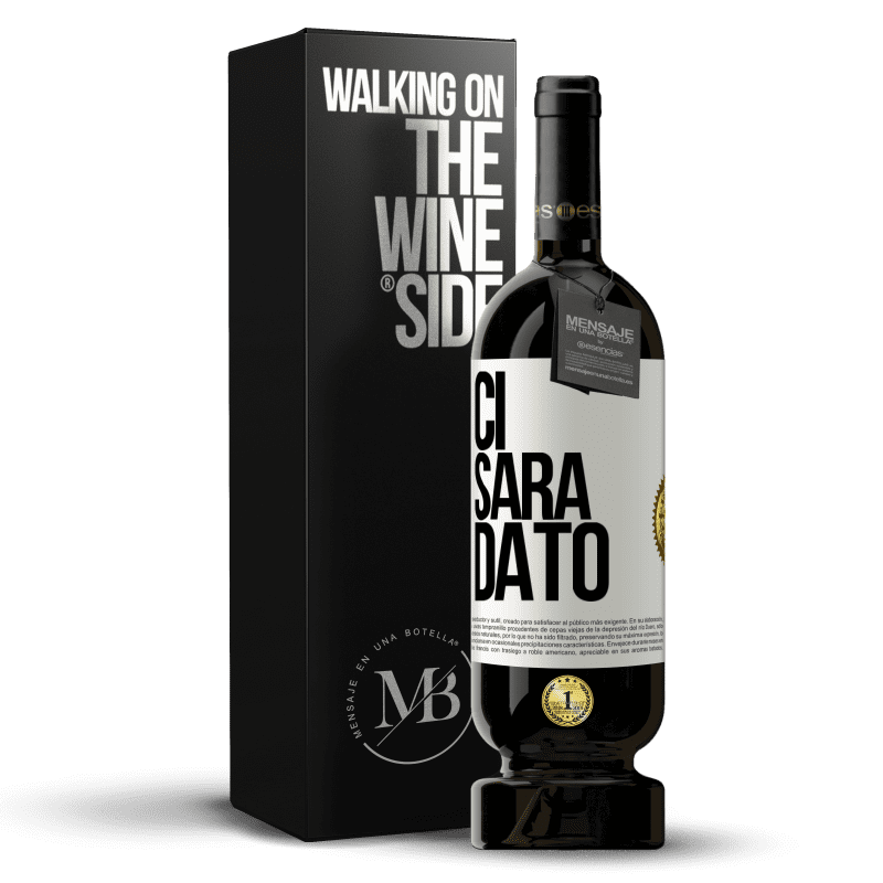 49,95 € Spedizione Gratuita | Vino rosso Edizione Premium MBS® Riserva Ci sarà dato Etichetta Bianca. Etichetta personalizzabile Riserva 12 Mesi Raccogliere 2014 Tempranillo