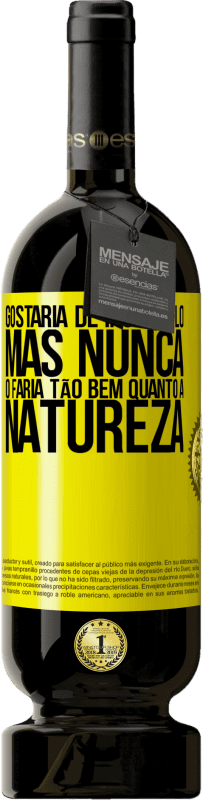 49,95 € | Vinho tinto Edição Premium MBS® Reserva Gostaria de insultá-lo, mas nunca o faria tão bem quanto a natureza Etiqueta Amarela. Etiqueta personalizável Reserva 12 Meses Colheita 2015 Tempranillo