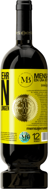 «Ich treffe mehr Wein als gute Entscheidungen» Premium Ausgabe MBS® Reserve