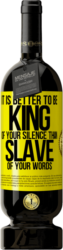 «Лучше быть царем твоего молчания, чем рабом твоих слов» Premium Edition MBS® Бронировать