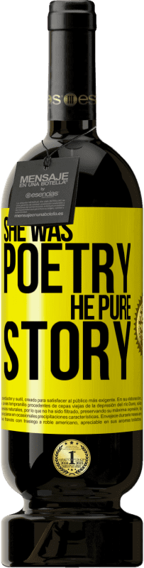 «Она была поэзией, он чистая история» Premium Edition MBS® Бронировать