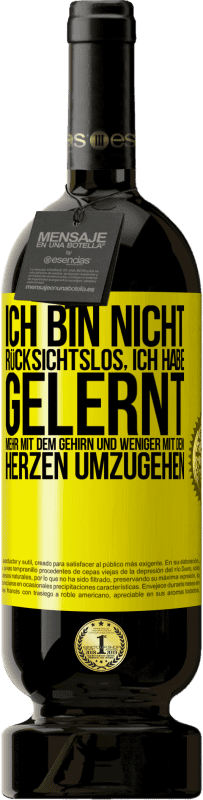 «Ich bin nicht rücksichtslos, ich habe gelernt, mehr mit dem Gehirn und weniger mit dem Herzen umzugehen» Premium Ausgabe MBS® Reserve