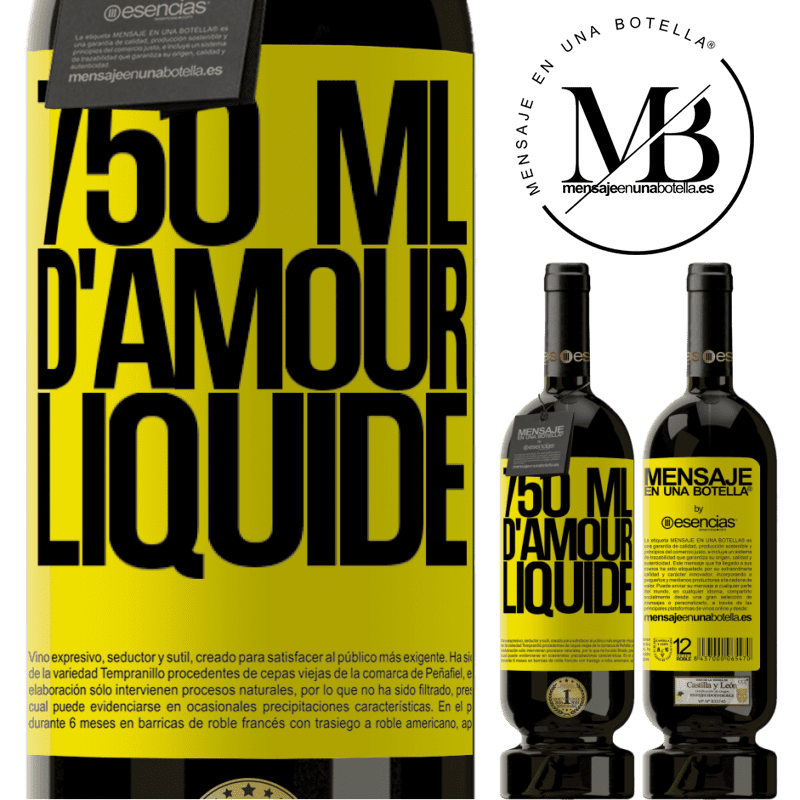 «750 ml de tendresse liquide» Édition Premium MBS® Réserve