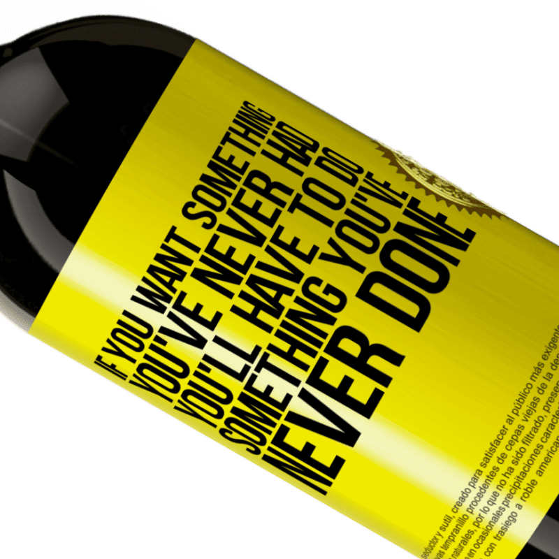 39,95 € | Red Wine Premium Edition MBS® Reserva If you want something you've never had, you'll have to do something you've never done Yellow Label. Customizable label Reserva 12 Months Harvest 2014 Tempranillo