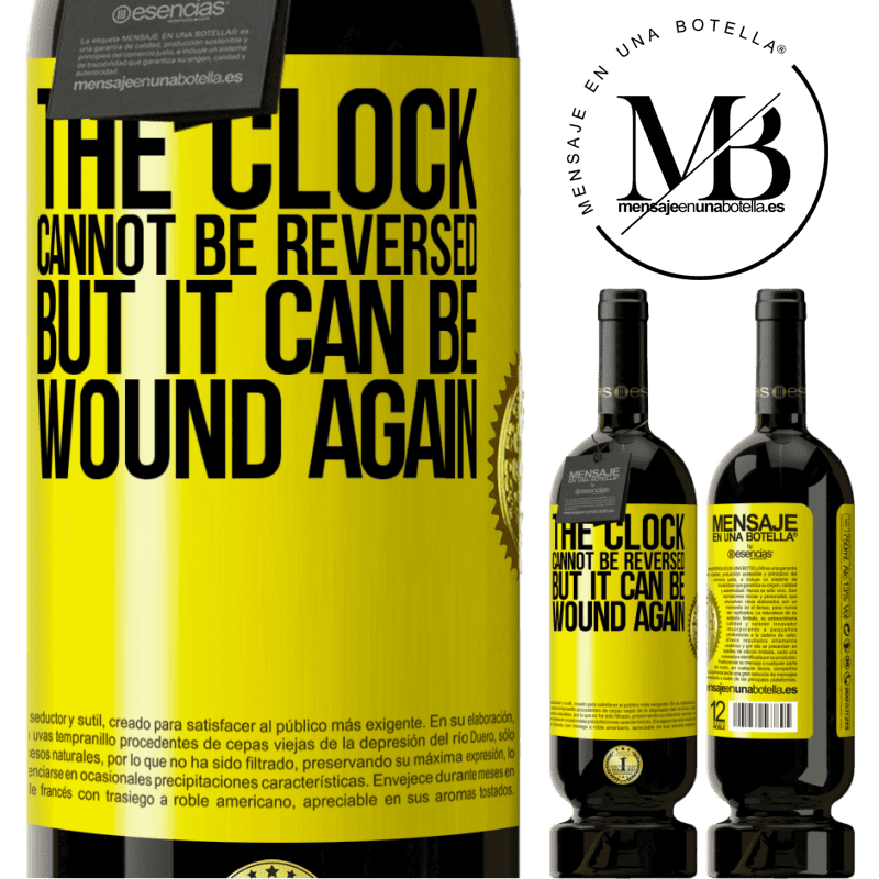 29,95 € Free Shipping | Red Wine Premium Edition MBS® Reserva The clock cannot be reversed, but it can be wound again Yellow Label. Customizable label Reserva 12 Months Harvest 2014 Tempranillo