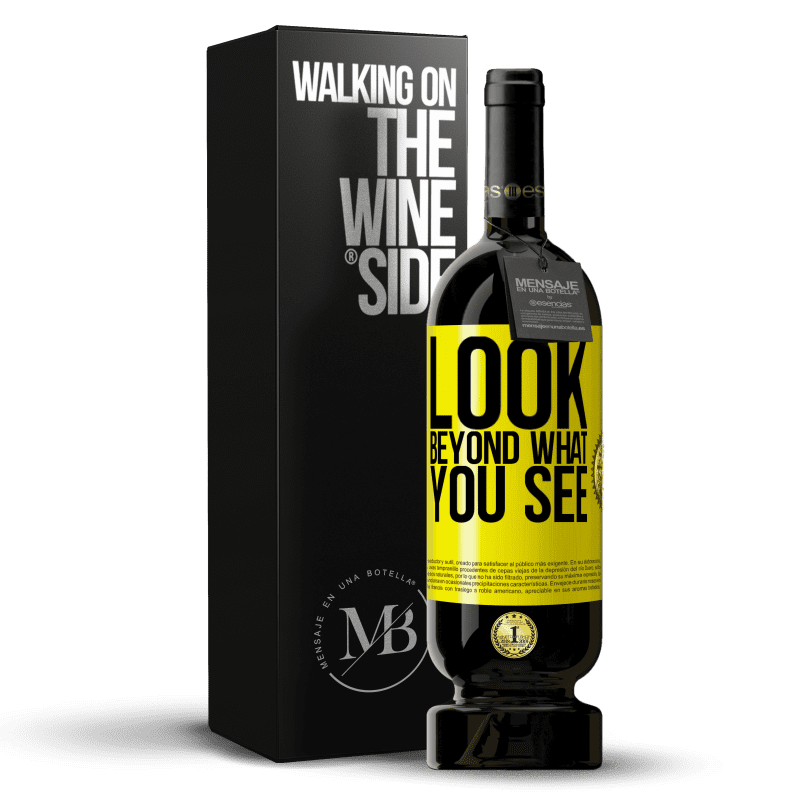 49,95 € Free Shipping | Red Wine Premium Edition MBS® Reserve Look beyond what you see Yellow Label. Customizable label Reserve 12 Months Harvest 2016 Tempranillo