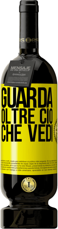 49,95 € | Vino rosso Edizione Premium MBS® Riserva Guarda oltre ciò che vedi Etichetta Gialla. Etichetta personalizzabile Riserva 12 Mesi Raccogliere 2015 Tempranillo