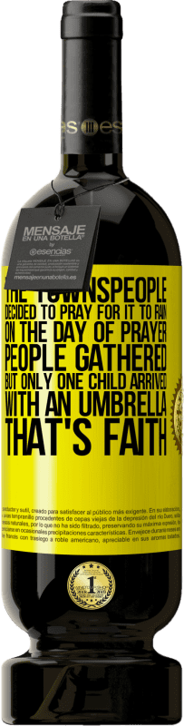 «Горожане решили помолиться за это дождем. В день молитвы собрались люди, но приехал только один ребенок с зонтиком. ЭТО ВЕРА» Premium Edition MBS® Бронировать
