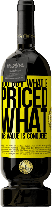 49,95 € 免费送货 | 红酒 高级版 MBS® 预订 您购买价格。有价值的东西被征服 黄色标签. 可自定义的标签 预订 12 个月 收成 2014 Tempranillo