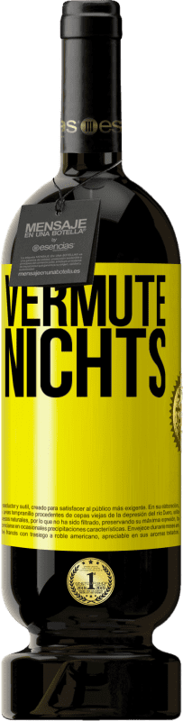 49,95 € | Rotwein Premium Ausgabe MBS® Reserve Vermute nichts Gelbes Etikett. Anpassbares Etikett Reserve 12 Monate Ernte 2014 Tempranillo