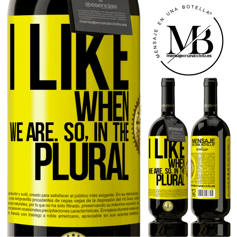 29,95 € Free Shipping | Red Wine Premium Edition MBS® Reserva I like when we are. So in the plural Yellow Label. Customizable label Reserva 12 Months Harvest 2014 Tempranillo