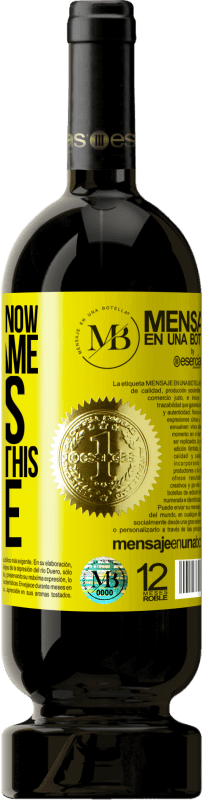 «If you don't know how to tame beasts don't untie this bottle» Premium Edition MBS® Reserve