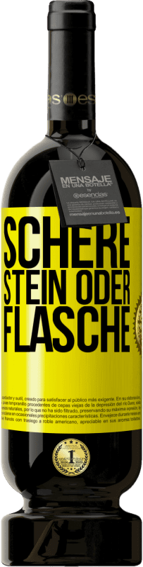«Schere, Stein oder Flasche» Premium Ausgabe MBS® Reserve