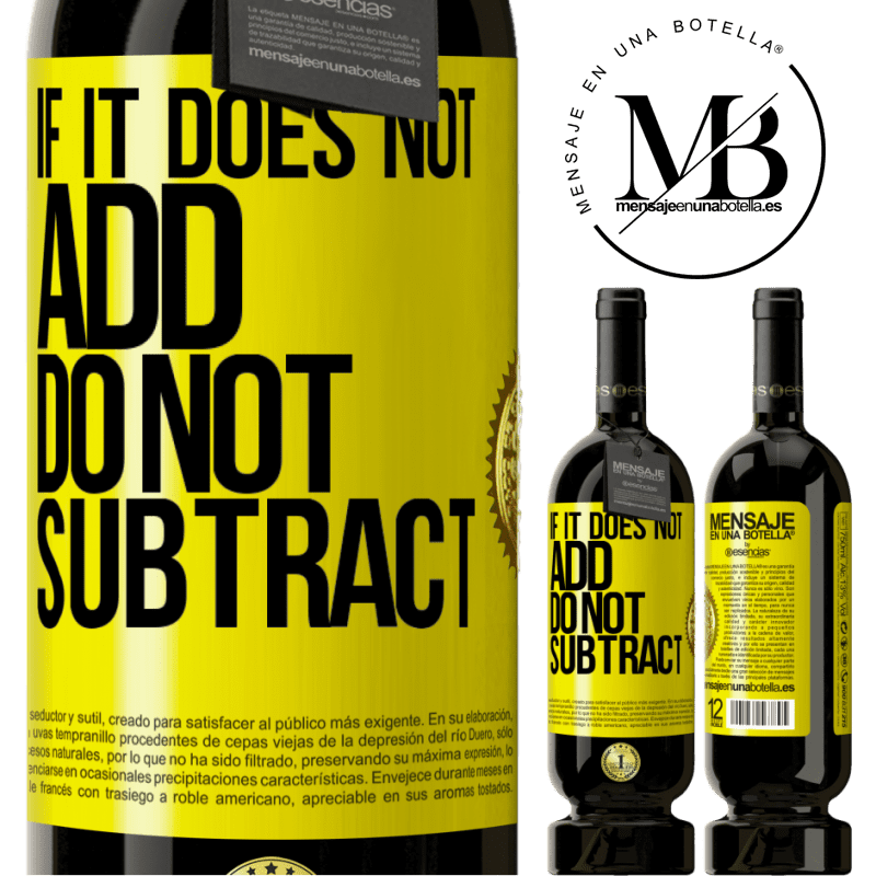 29,95 € Free Shipping | Red Wine Premium Edition MBS® Reserva If it does not add, do not subtract Yellow Label. Customizable label Reserva 12 Months Harvest 2014 Tempranillo
