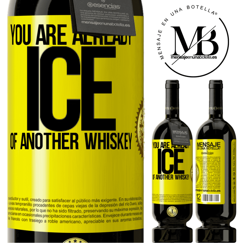 29,95 € Free Shipping | Red Wine Premium Edition MBS® Reserva You are already ice of another whiskey Yellow Label. Customizable label Reserva 12 Months Harvest 2014 Tempranillo
