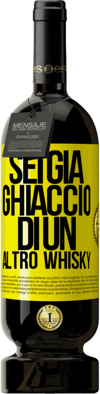 49,95 € | Vino rosso Edizione Premium MBS® Riserva Sei già ghiaccio di un altro whisky Etichetta Gialla. Etichetta personalizzabile Riserva 12 Mesi Raccogliere 2015 Tempranillo