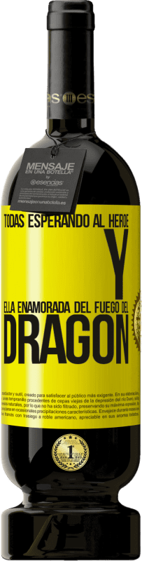 «Todas esperando al héroe y ella enamorada del fuego del dragón» Edición Premium MBS® Reserva