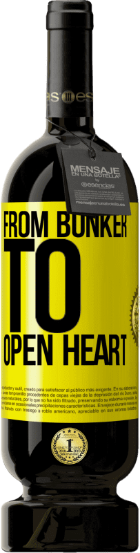 49,95 € 免费送货 | 红酒 高级版 MBS® 预订 从bun堡到敞开心heart 黄色标签. 可自定义的标签 预订 12 个月 收成 2016 Tempranillo