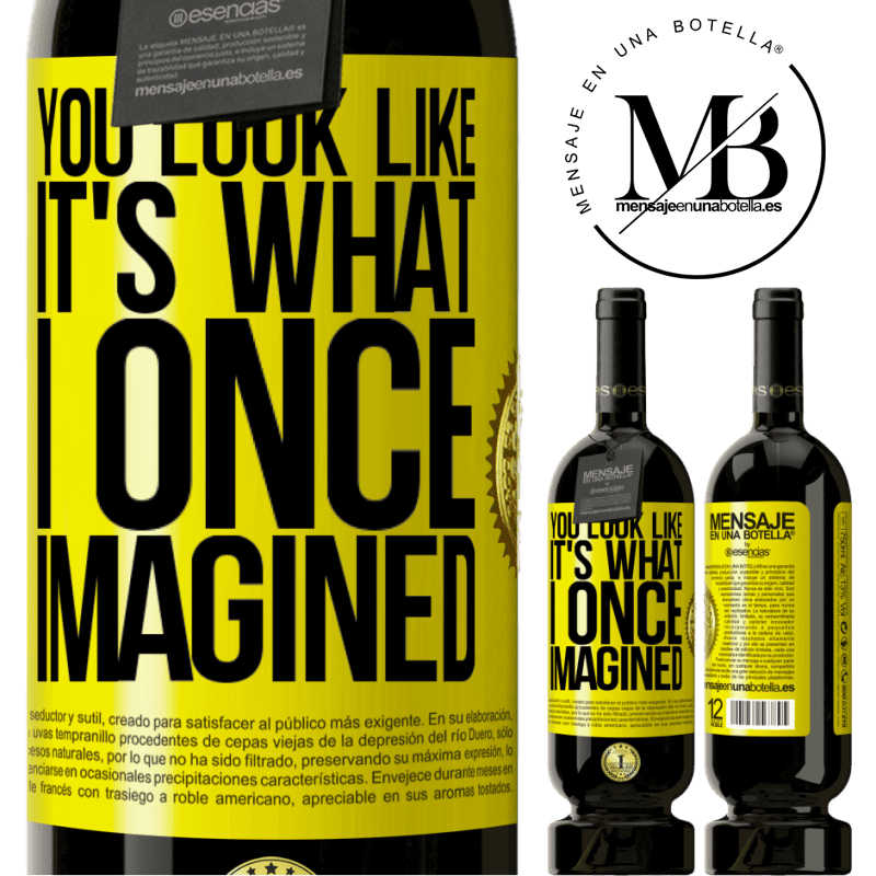 29,95 € Free Shipping | Red Wine Premium Edition MBS® Reserva You look like it's what I once imagined Yellow Label. Customizable label Reserva 12 Months Harvest 2014 Tempranillo