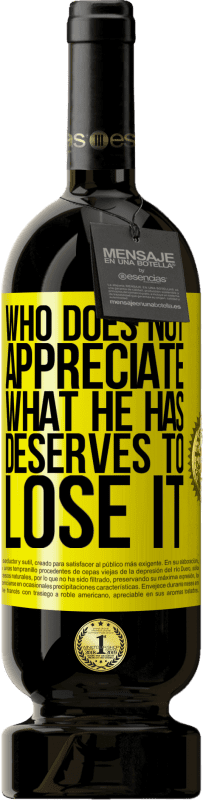 «Who does not appreciate what he has, deserves to lose it» Premium Edition MBS® Reserve