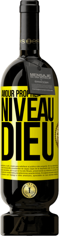 49,95 € Envoi gratuit | Vin rouge Édition Premium MBS® Réserve Amour propre! Niveau Dieu Étiquette Jaune. Étiquette personnalisable Réserve 12 Mois Récolte 2016 Tempranillo