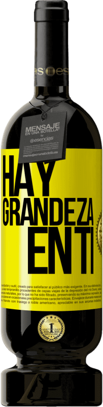 Envío gratis | Vino Tinto Edición Premium MBS® Reserva Hay grandeza en ti Etiqueta Amarilla. Etiqueta personalizable Reserva 12 Meses Cosecha 2016 Tempranillo