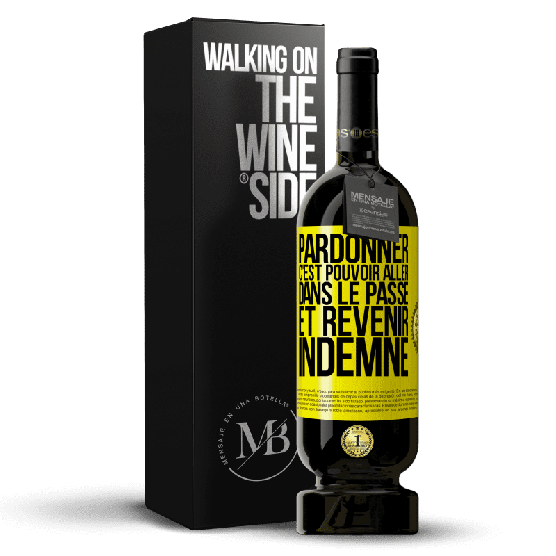 49,95 € Envoi gratuit | Vin rouge Édition Premium MBS® Réserve Pardonner, c'est pouvoir aller dans le passé et revenir indemne Étiquette Jaune. Étiquette personnalisable Réserve 12 Mois Récolte 2014 Tempranillo