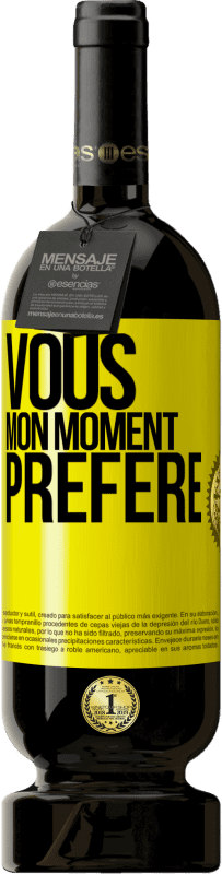 49,95 € Envoi gratuit | Vin rouge Édition Premium MBS® Réserve Vous. Mon moment préféré Étiquette Jaune. Étiquette personnalisable Réserve 12 Mois Récolte 2014 Tempranillo