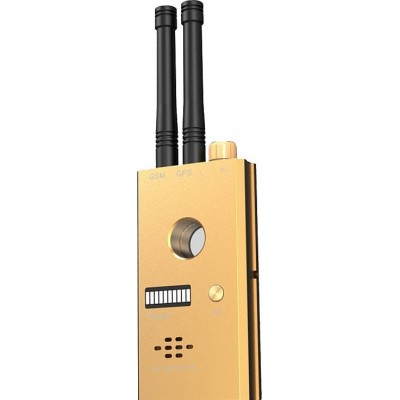 172,95 € Envío gratis | Detectores de Señal Detector transmisor inalámbrico de alta sensibilidad. Antena dual GSM y GPS. Alarma de voz