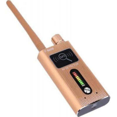 High sensitivity portable wireless signal detector. 1.2GHz/2.4GHz/5.8GHz/2G/3G/4G. Wireless camera detector. SIM Card. Hi-Speed