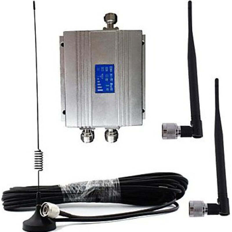 Signal Boosters Cell phone signal booster. Amplifier and antenna Kit. LCD Display CDMA