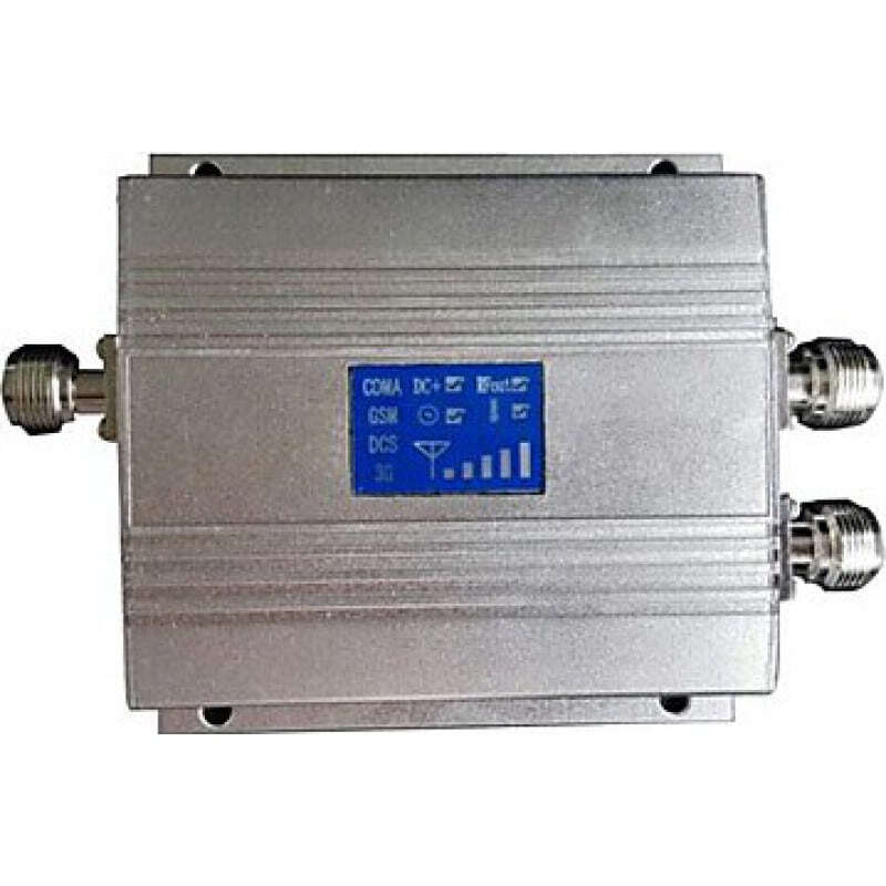 Amplificatori Ripetitore del segnale del telefono cellulare. Kit amplificatore e antenna. Display LCD CDMA