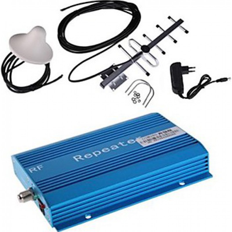 85,95 € Free Shipping | Signal Boosters Mobile phone signal booster. Amplifier and Antenna kit GSM