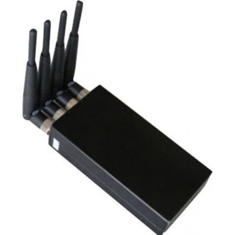 Блокаторы мобильных телефонов Чувствительный и портативный блокиратор сигналов 4 Вт GSM Portable