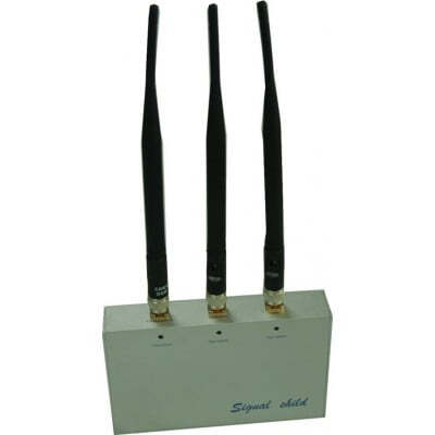 Bloqueadores de Celular Bloqueador de sinal de mesa com controle remoto GSM Desktop