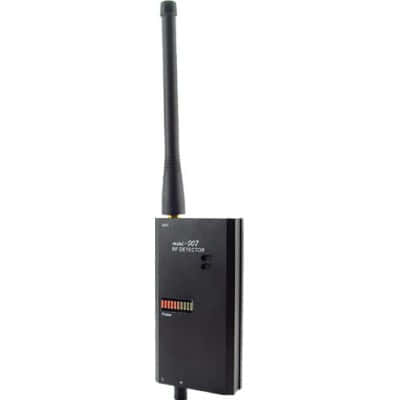 Wireless video and audio signal detector. Wireless detector. Privacy protection anti-spy device