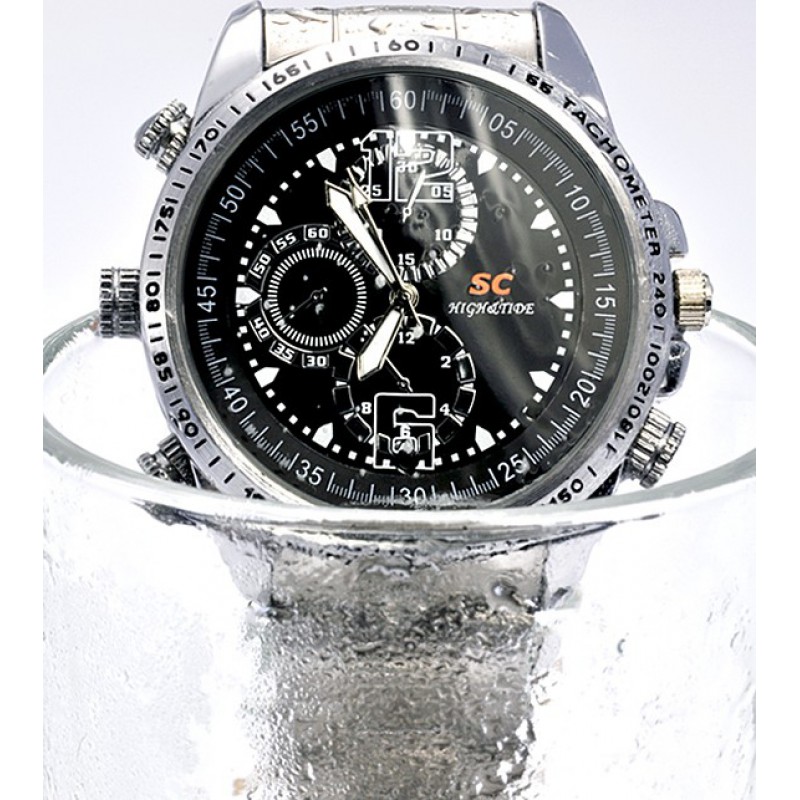 39,95 € Free Shipping | Watch Hidden Cameras Spy camera watch. Waterproof. High Definition 8 Gb 480P HD
