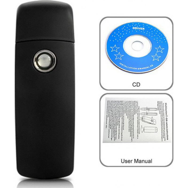 39,95 € Free Shipping | USB Drive Hidden Cameras USB Spy camera. Motion detection. Digital video recorder (DVR). Spy surveillance camera 8 Gb