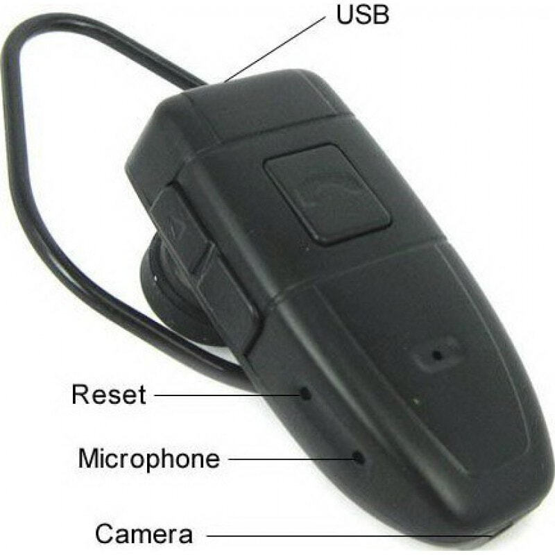 47,95 € Free Shipping | Other Hidden Cameras Spy bluetooth earbud. Hidden camera earphone. Digital video recorder (DVR). Surveillance gadget 8 Gb