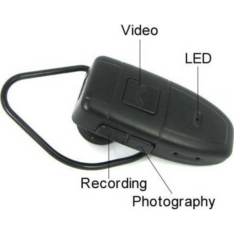 22,95 € Free Shipping | Other Hidden Cameras Spy bluetooth earbud. Hidden camera earphone. Digital video recorder (DVR). Surveillance gadget 8 Gb