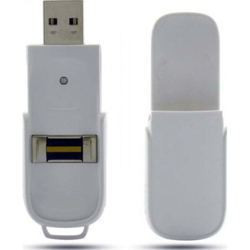 Скрытые шпионские гаджеты Биометрический USB-накопитель. U ключ. Хранить до 10 отпечатков пальцев 8 Gb