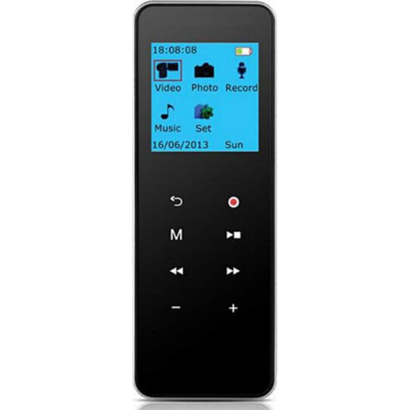 Détecteurs de Signal Conception de chargement sans fil. 3 en 1. Enregistreur vocal numérique. Lecteur mp3. Enregistrement vidéo numérique (DVR). Fonc 8 Gb 720P HD