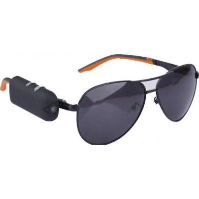 22,95 € Kostenloser Versand | Brillen mit verstecktern Kameras Tragbare Sonnenbrille mit versteckter Kamera. Spionage-Kamera. Digitaler Videorecorder (DVR) 720P HD