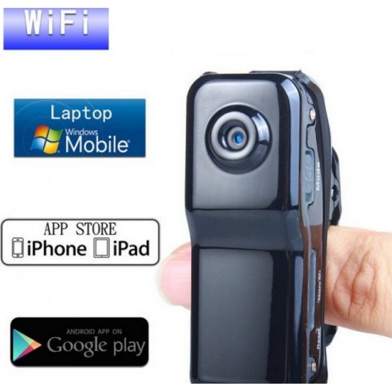 41,95 € Envoi gratuit | Autres Caméras Espion Mini caméra espion. Style de clip-on. Son activé. Caméscope sans fil / WiFi