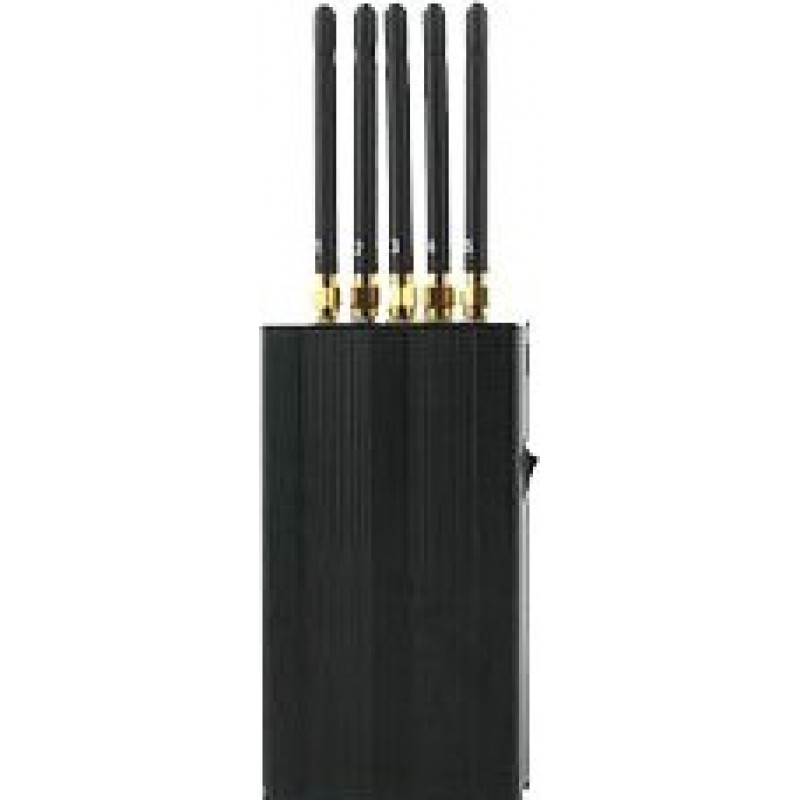 79,95 € Free Shipping | Cell Phone Jammers 5 Antennas. Portable signal blocker GPS GPS L1 Portable